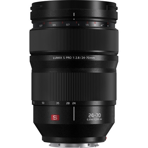 Panasonic Lumix S PRO 24-70mm f/2.8 Lens for Full Frame Mirrorless Cameras - Professional Photography, Portraits & Events - Compatible with S1, S1R, S1H, S5 Series