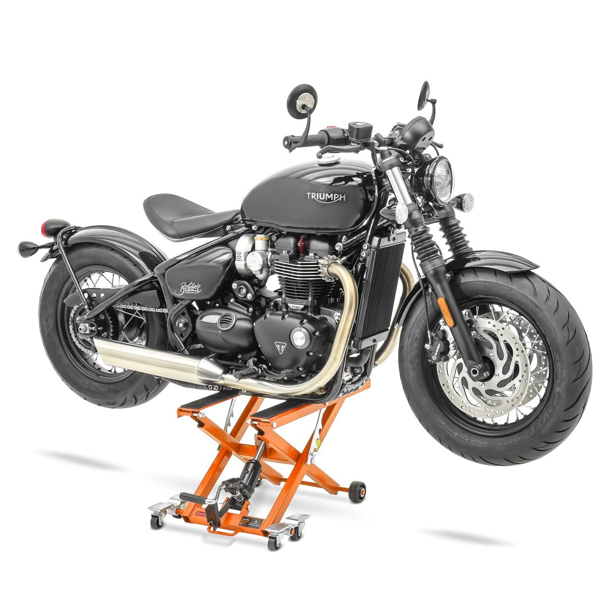 XL Motorcycle Scissor Lift - Heavy Duty Hydraulic Jack for Suzuki LS650 Savage & Other Bikes | Perfect for Garage Repairs, Maintenance & Storage