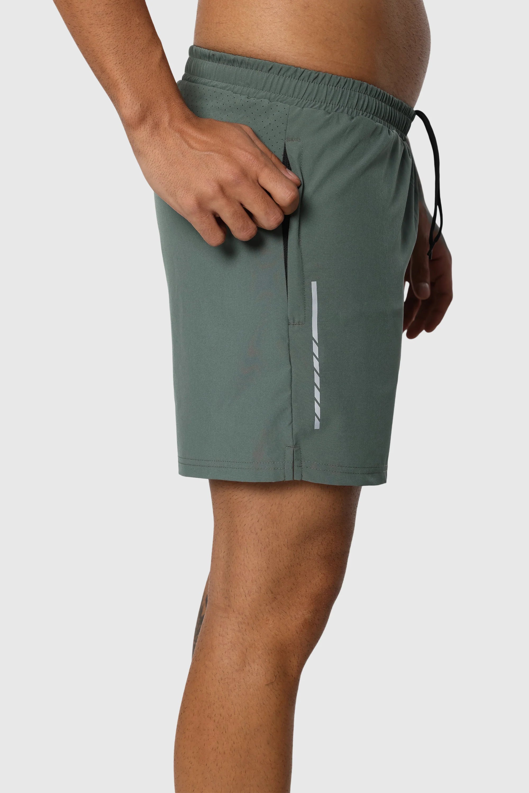 Rapa Athletic Shorts for Men - Lightweight Quick-Dry Workout Running Gym Shorts with Pockets - Perfect for Training, Jogging & Outdoor Sports