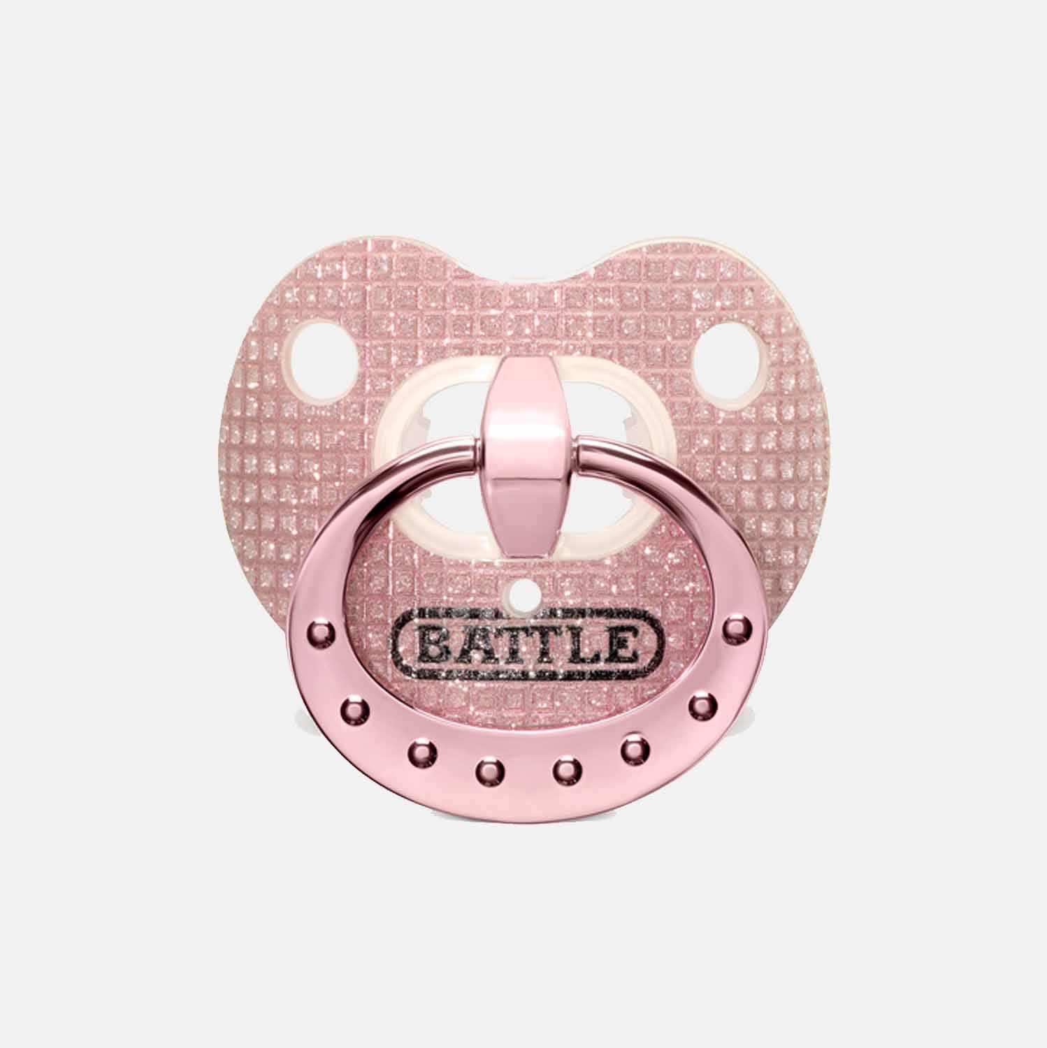 Binky Diamond Oxygen Football Mouthguard for Kids & Adults - Pink, Comfortable & Protective Sports Mouth Guard for Football, Soccer, Rugby - Perfect for Games, Practice & Training Sessions