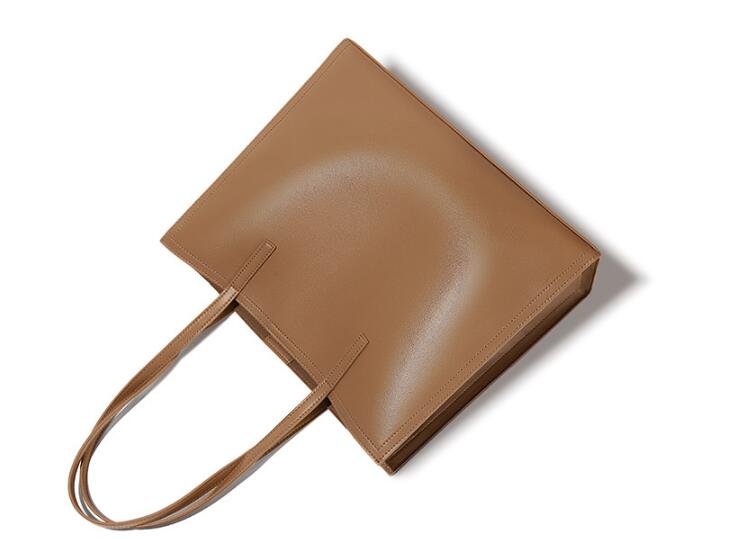 Stylish Women's Leather Shoulder Tote Handbag - Fashionable Crossbody Purse for Work, Travel & Everyday Use