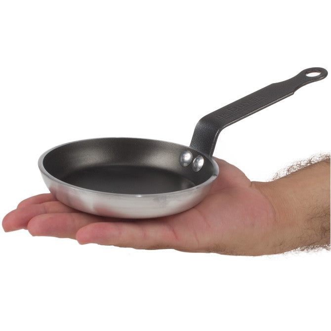 Non-Stick Blini Pan 4.75 Inch - Perfect Mini Pancake Maker for Russian Crepes, Swedish Pancakes & Silver Dollar Pancakes - Ideal for Breakfast, Brunch & Dessert Making