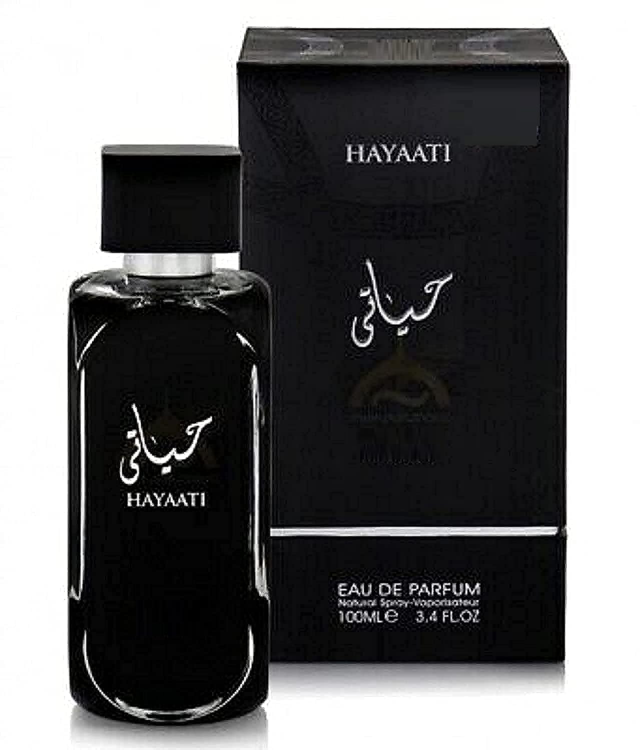 NIMAL Hayaati Black Long Lasting Men's Eau De Parfume 100ml - Premium Fragrance for Day & Night Wear, Work & Special Occasions
