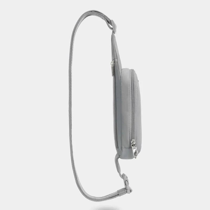 Travelon Roam Anti-Theft Compact Sling Bag - Secure Crossbody Purse for Travel, Commuting & Daily Use - RFID Blocking & Theft-Proof Design for Phone, Wallet & Essentials