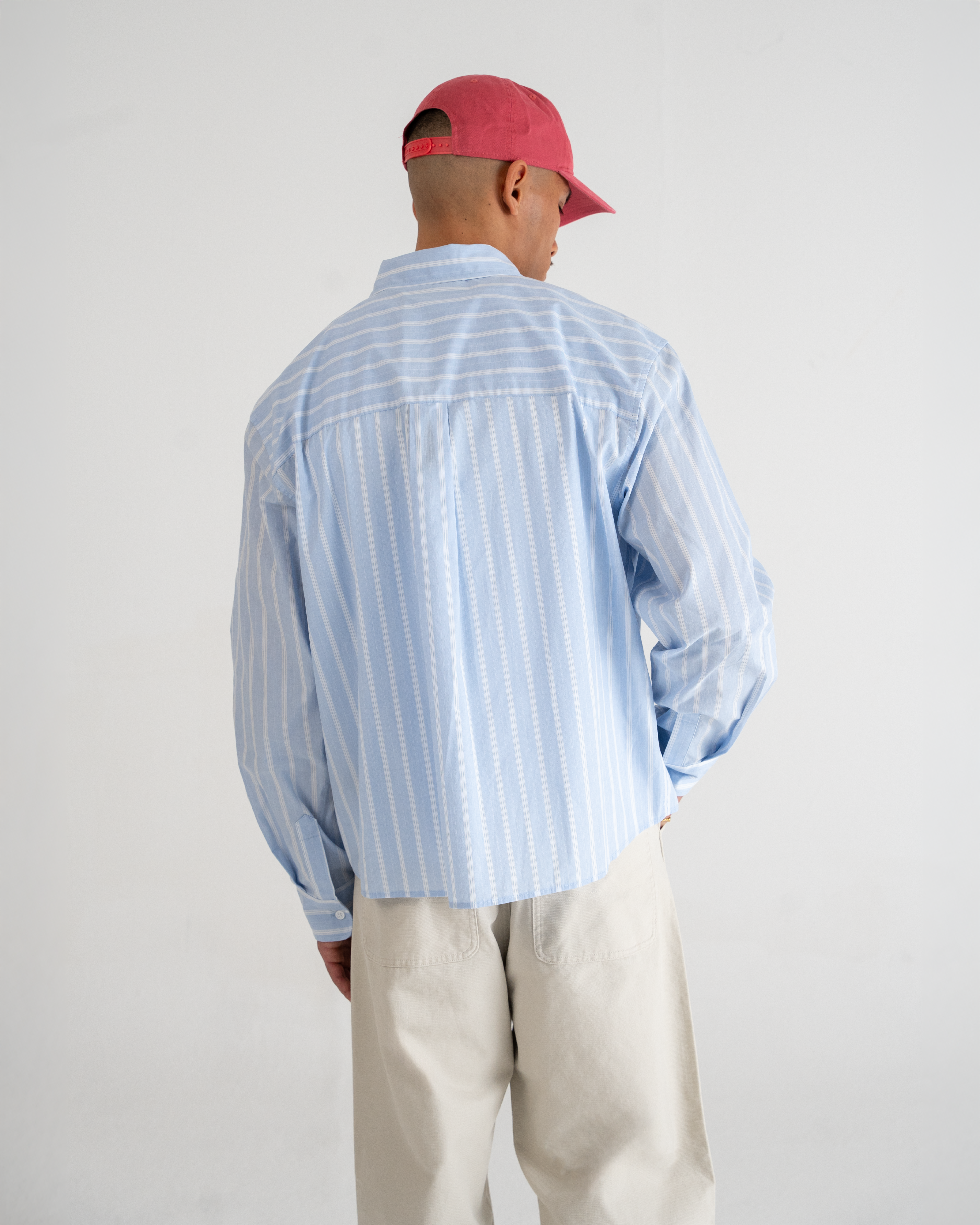 Premium SoHo Dress Shirt for Men - Horizon Blue Business Casual Shirt | Office Wear, Formal Events & Professional Meetings