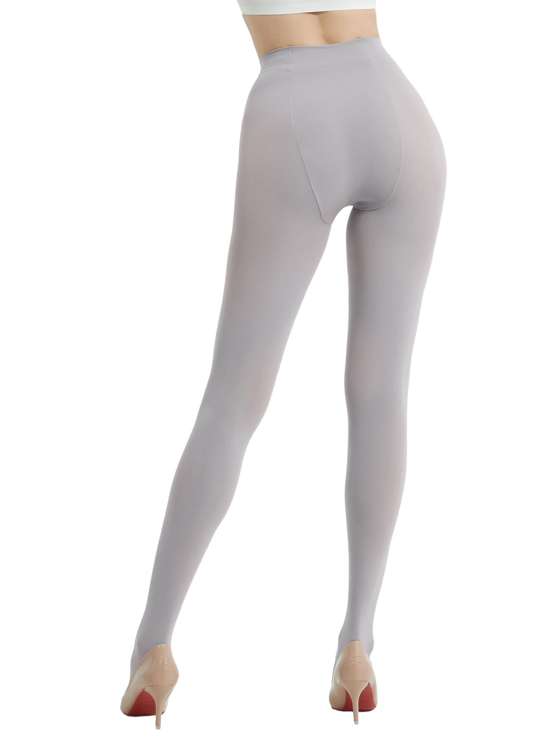 80D Semi Opaque Tights for Women - Stretchable High Waist Stockings, Soft Pantyhose with 20+ Color Options | Perfect for Work, Daily Wear & Fashion Outfits