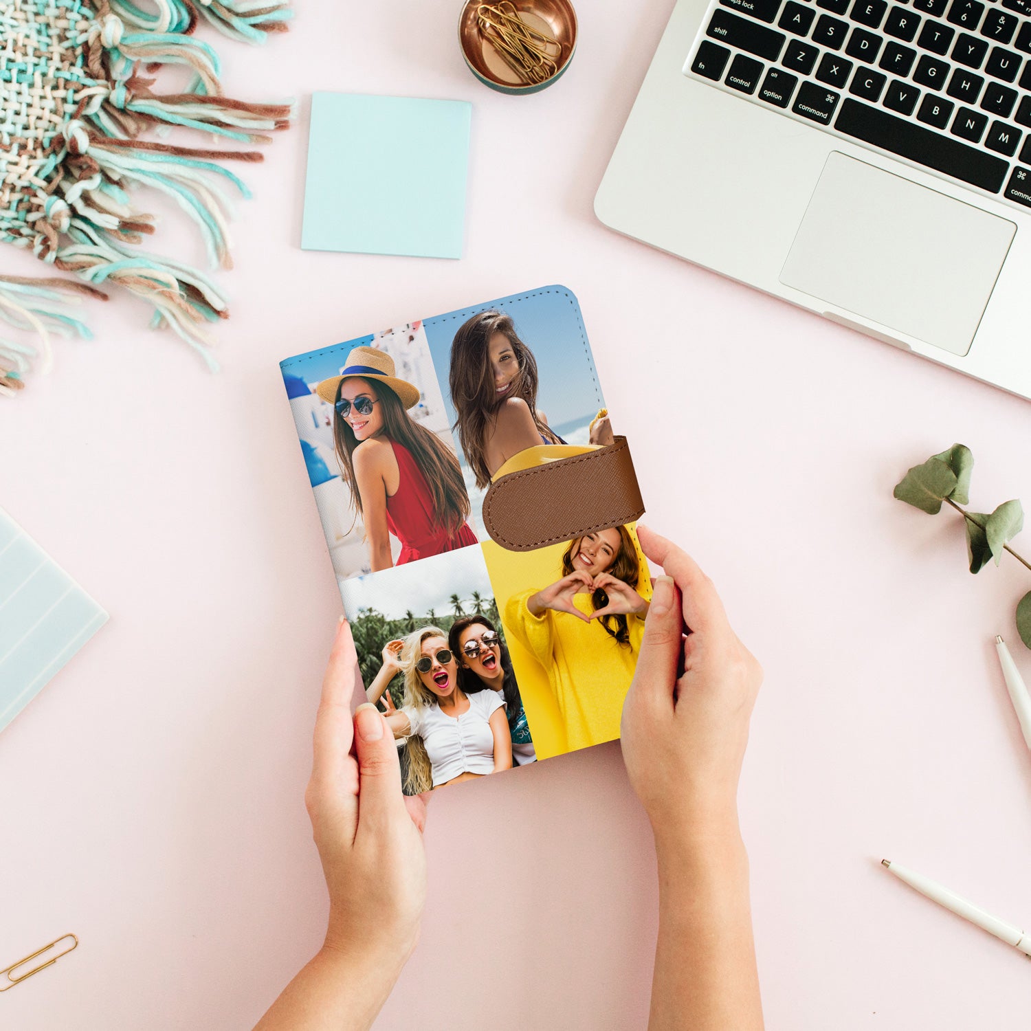 8-Slot Photo Organizer - Premium Photo Storage for Albums, Scrapbooks & Frames | Perfect for Home, Office & Travel Use