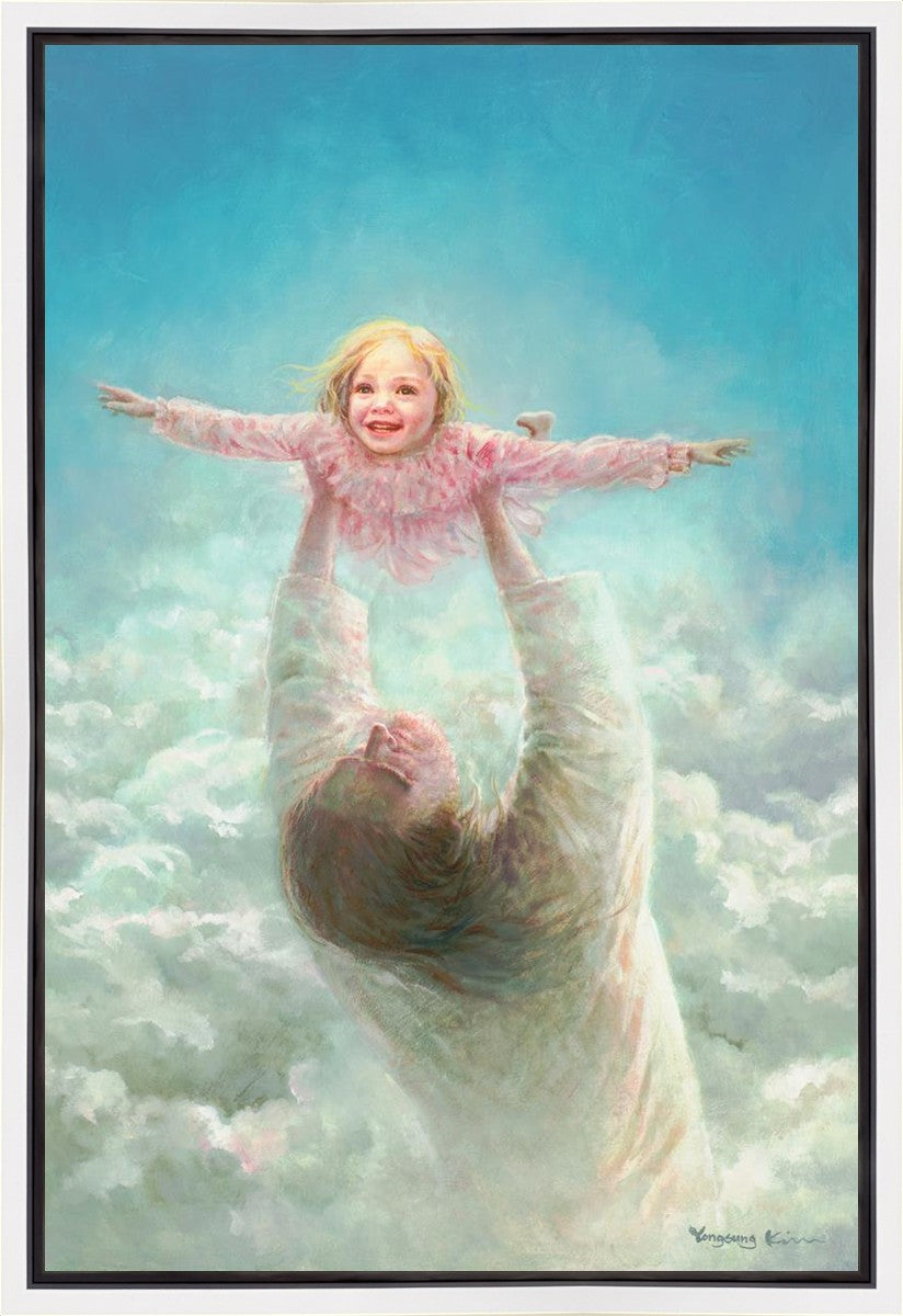 Arms of Faith Gallery Wrap Canvas - Inspirational Christian Wall Art for Home, Office & Church Decor - Perfect for Living Room, Bedroom & Prayer Spaces
