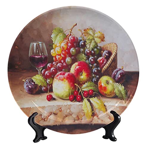 Red Fruit Bowl Painting