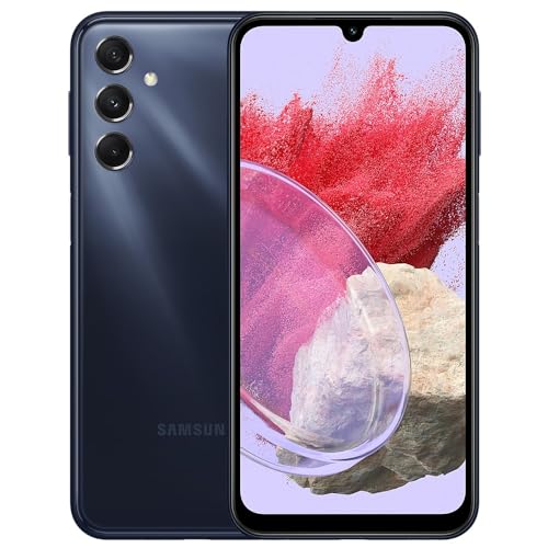 Samsung Galaxy M34 5G Smartphone - 128GB Storage, 6GB RAM, Midnight Blue (M346B/DS) - For Parts or Repair | Non-Functional | Perfect for DIY Phone Repairs and Tech Projects