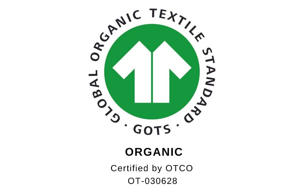 Premium 100% Certified Organic Cotton Crewneck T-Shirt for Men - Ultra Soft, Breathable & Eco-Friendly - Perfect for Casual Wear, Gym & Everyday Comfort