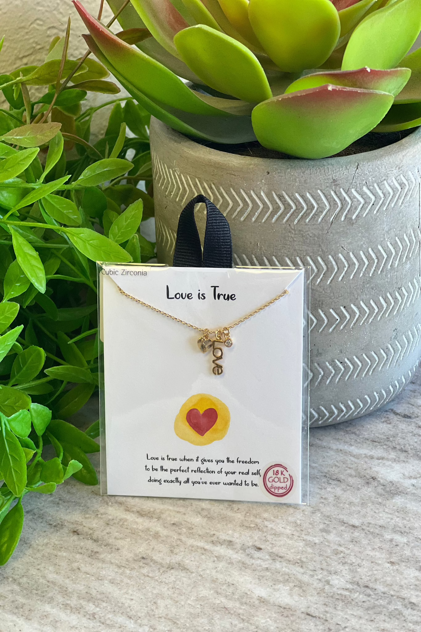True Love Heart Necklace for Women - Romantic Gift for Her, Anniversary, Valentine's Day - Perfect for Date Nights & Special Occasions