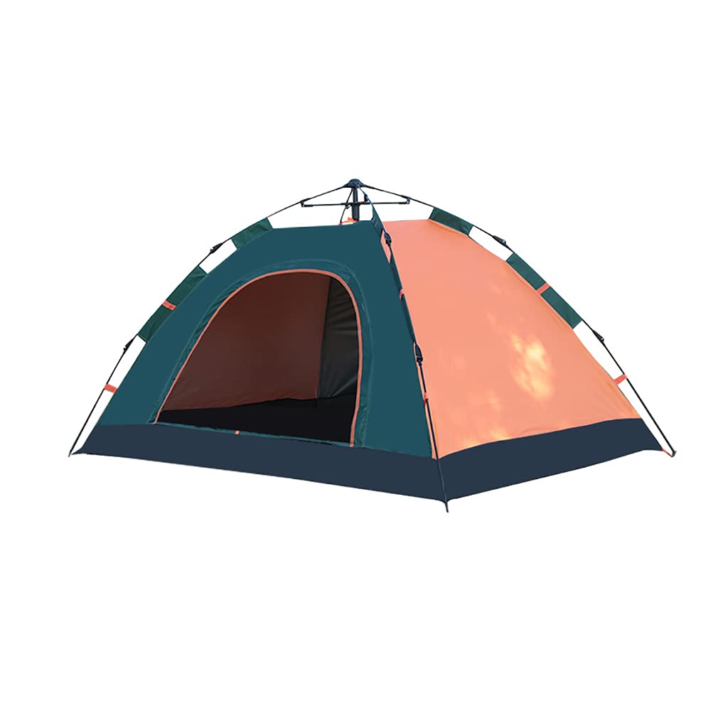 WANGF 3-Second Instant Setup Waterproof Camping Tent - Thickened Rainproof Material, 3-Sided Ventilation, High-Strength Fiberglass Poles, Spacious Interior for Hiking & Outdoor Adventures | Perfect for Family Camping, Backpacking, and Beach Trips