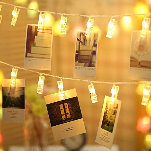 80 LED Fairy Twinkle Lights with Remote - 33ft Warm White Starry String Lights for Home Decor, Christmas, Halloween, Thanksgiving, Wedding & Valentine's Day - Perfect for Bedroom, Garden, Party and Outdoor Decorations