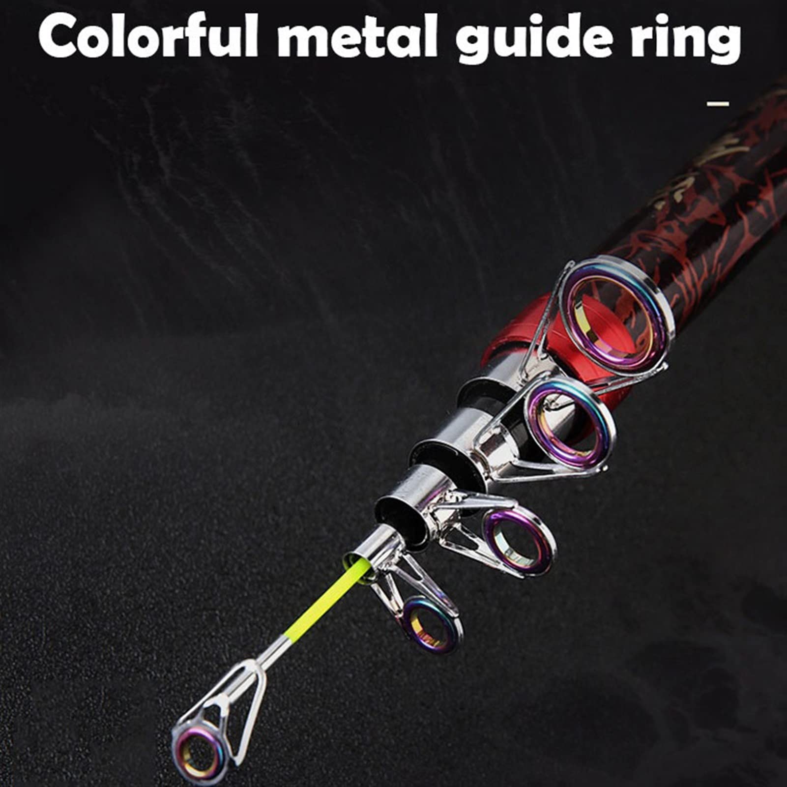 Premium Telescopic Fishing Rod 2.1M-3.6M | Portable Travel Fishing Pole for Sea & Freshwater | High Performance Carbon Fiber Fishing Gear | Perfect for Camping, Beach & Boat Fishing Adventures