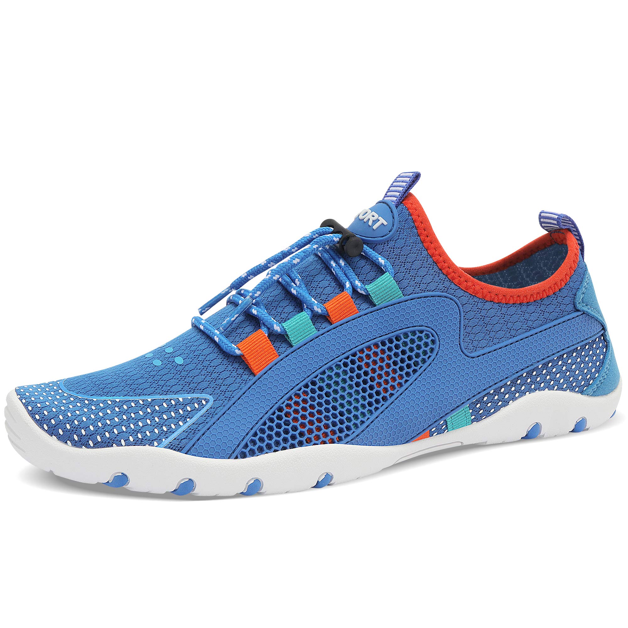 MAYZERO Water Shoes for Men & Women - Quick-Dry Swim Surf Shoes with Wide Toe for Beach, Pool, Hiking | Non-Slip Aqua Shoes & Winter House Slippers | Perfect for Water Sports, Yoga & Indoor Comfort