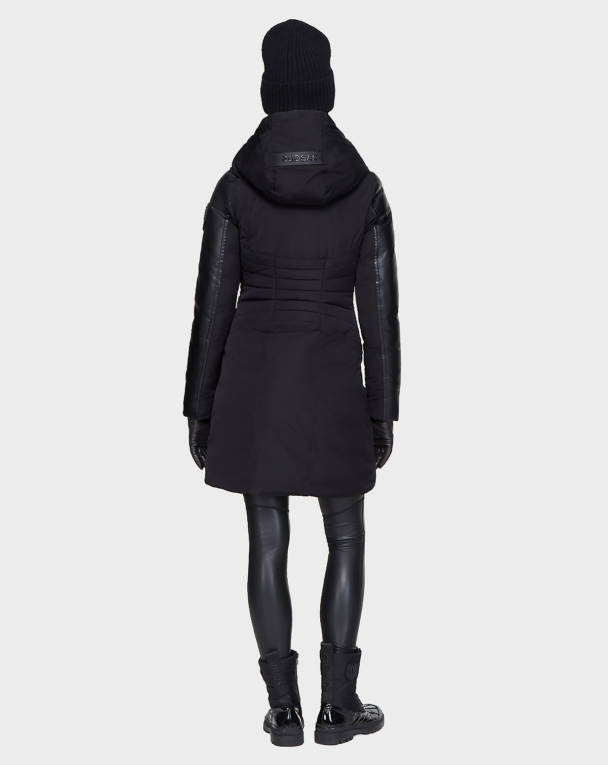 MISA L121506 Black Faux Fur Coat - Women's Winter Fashion Outerwear for Casual & Evening Wear