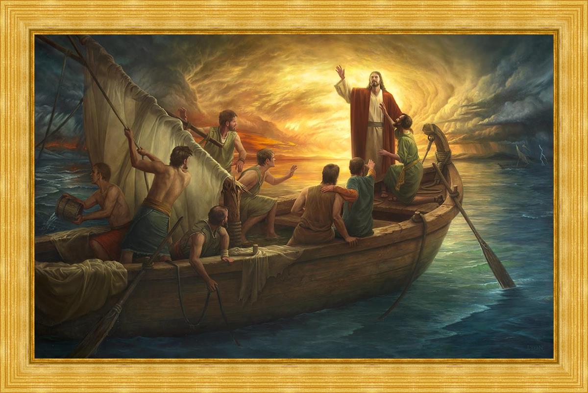 From Fear to Faith Inspirational Large Wall Art - Perfect for Home Decor, Office, Church & Spiritual Spaces