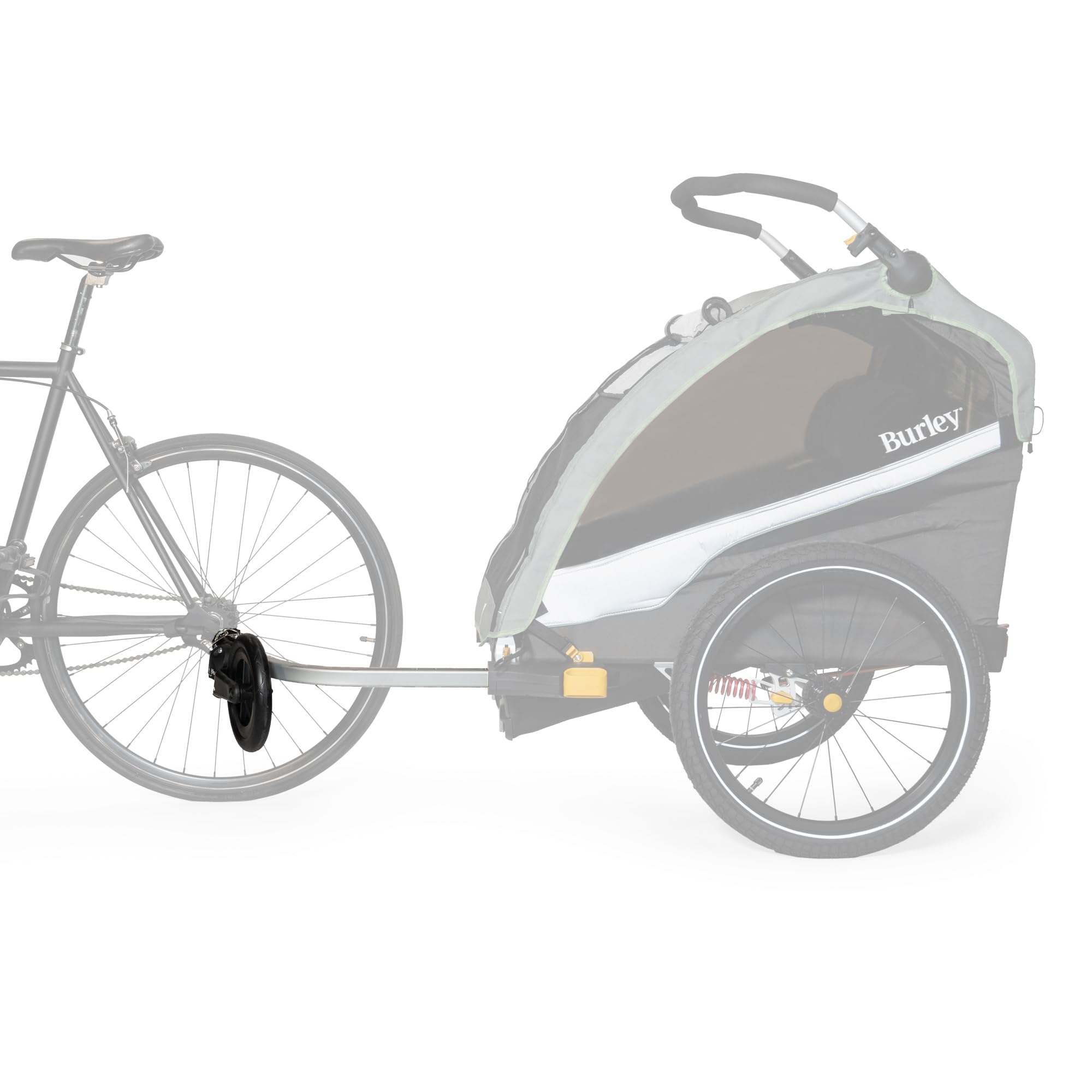 Burley Bike Trailer & Stroller Conversion Kit - Premium Child Carrier for Cycling & Walking - Perfect for Family Outdoors Adventures, Jogging & Grocery Trips