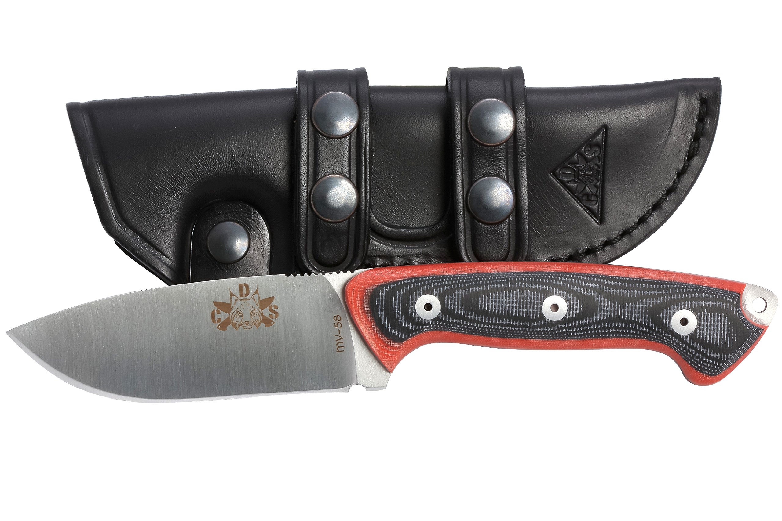 AXARQUIA Full Tang Survival Bushcraft Knife - 4