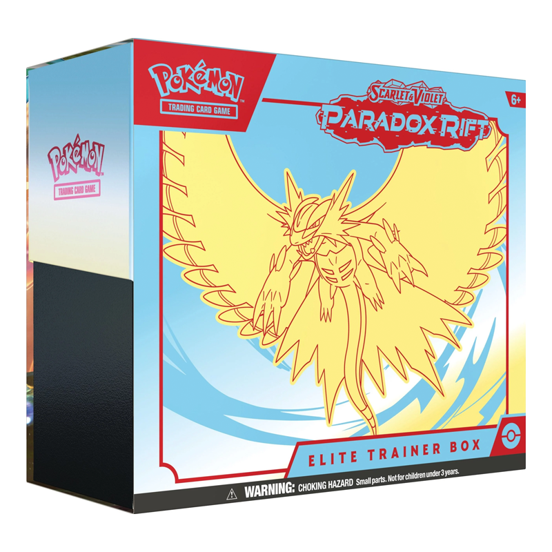 Pokemon TCG Scarlet & Violet Paradox Rift Elite Trainer Box - Scream Tail Ex - Collectible Trading Card Game Set for Players & Fans | Perfect for Battles, Gifts & Card Collection