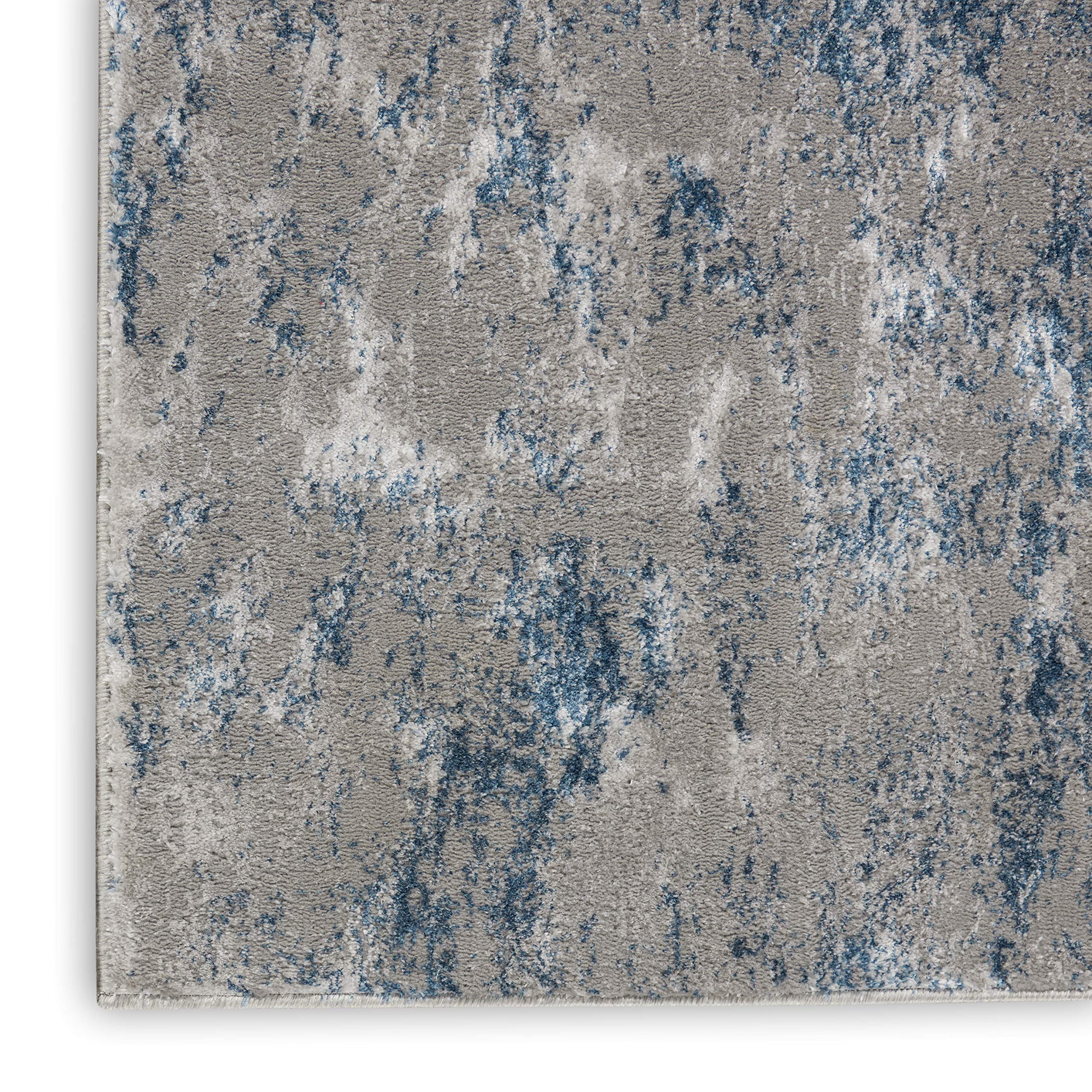 Kathy Ireland Ki40 Royal Terrace Floral Grey/Blue 5'3