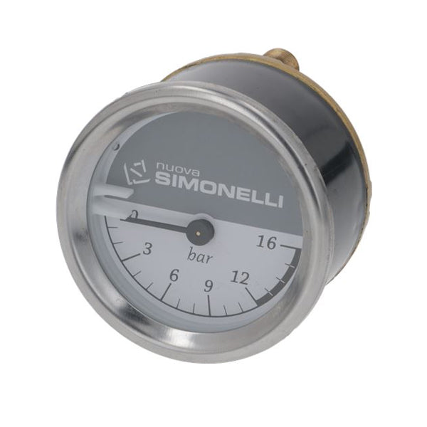 Nuova Simonelli Espresso Machine Pressure Gauge - Professional Coffee Equipment Accessory for Baristas & Home Brewing | Perfect for Espresso Extraction Monitoring & Machine Maintenance