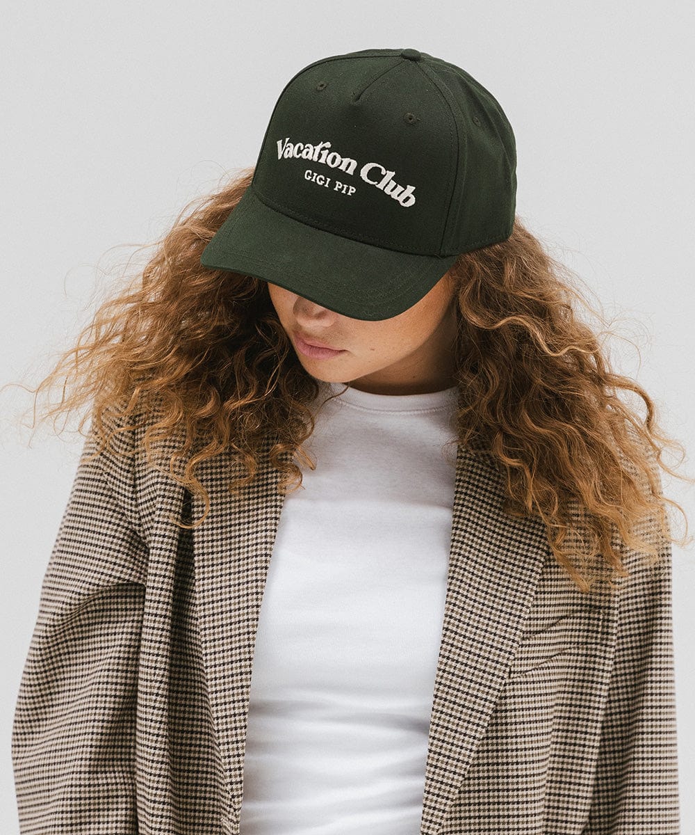 Stylish Vacation Club Trucker Hat for Men & Women - Adjustable Snapback Cap for Outdoor Adventures, Travel, and Casual Wear