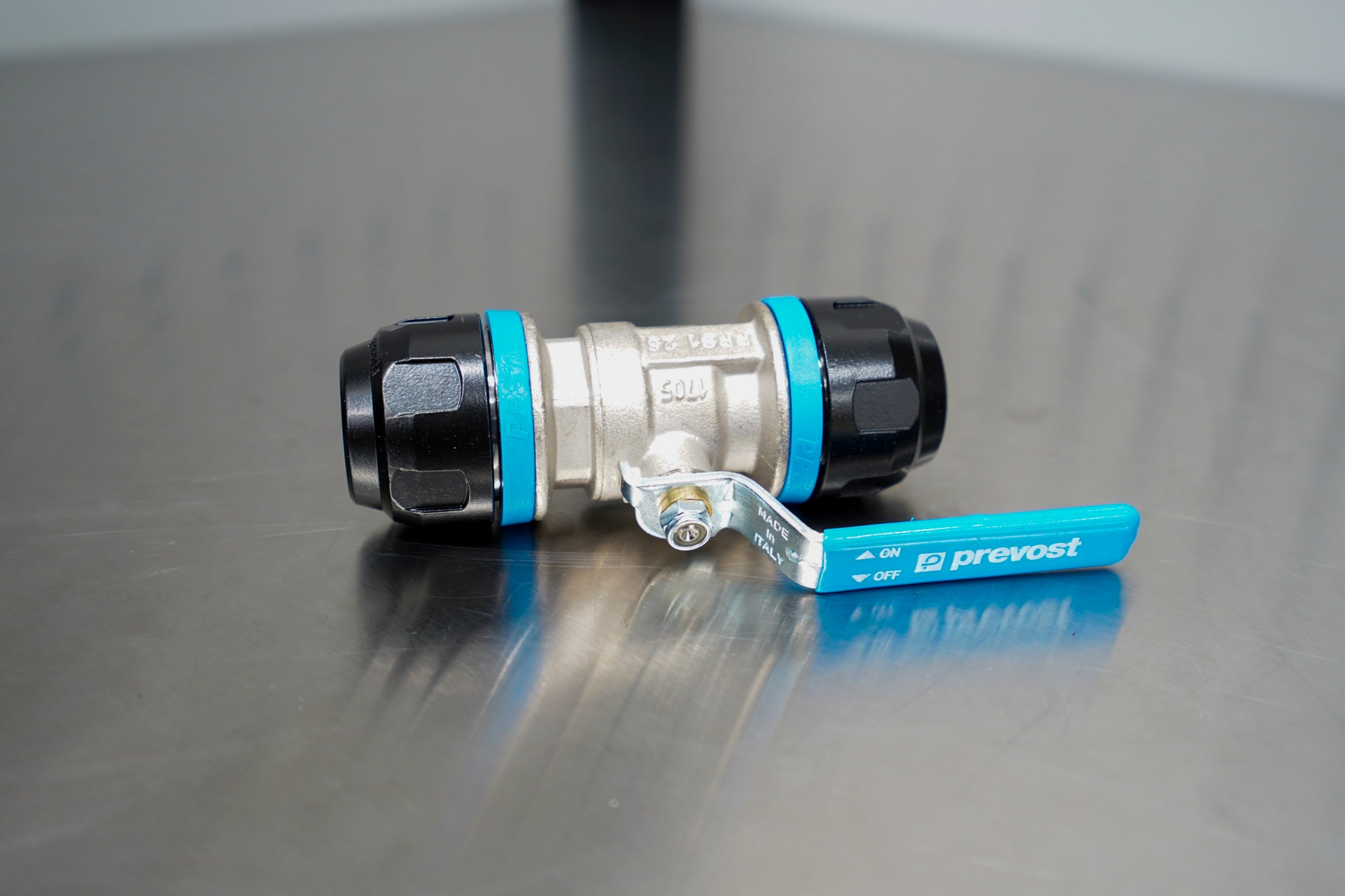 Prevost 1 Inch Piping Ball Valve - High Quality Brass Ball Valve for Water, Gas & Oil - Perfect for Plumbing, Industrial & Home Improvement Projects