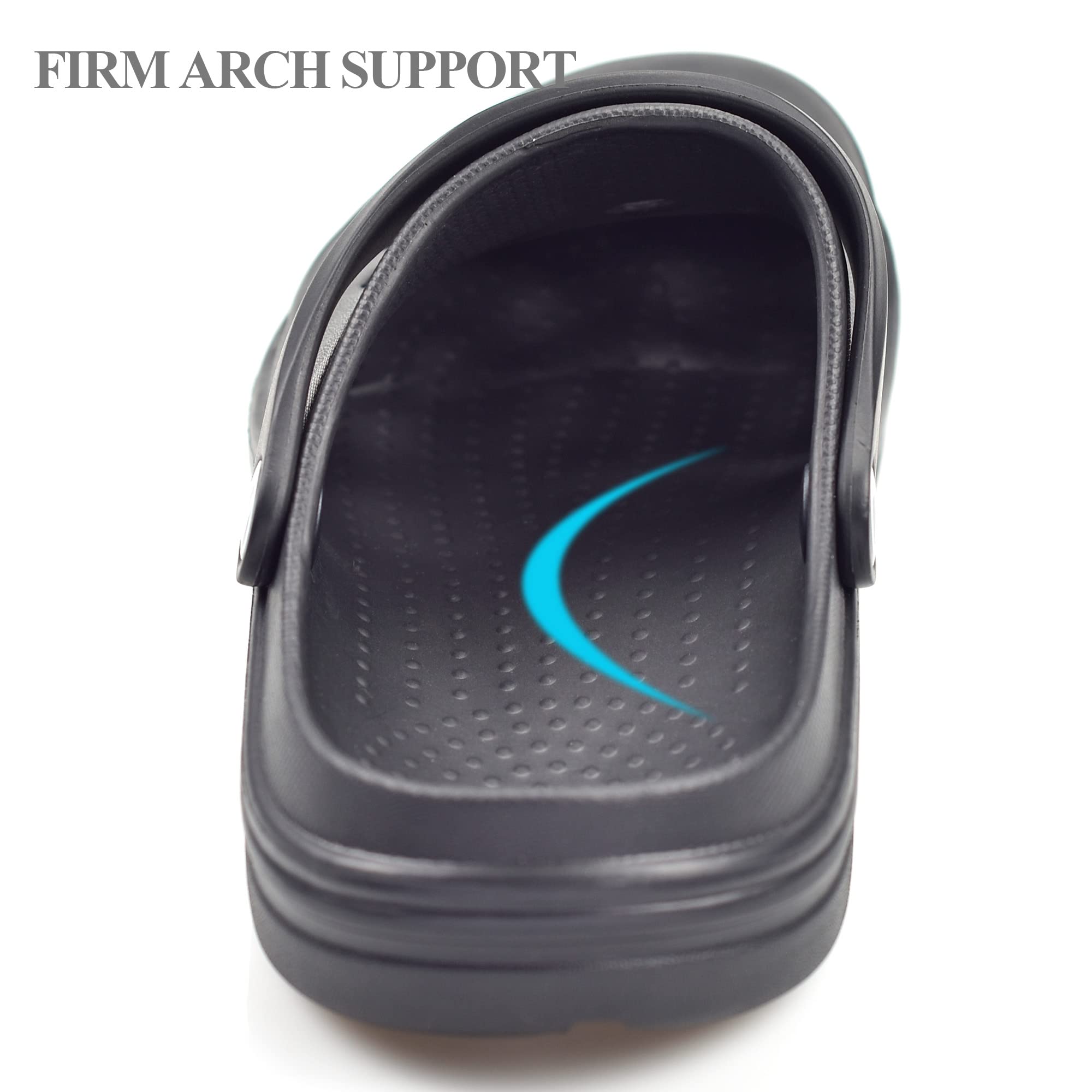 PIMIO Garden Clogs for Women & Men - Slip On Work Shoes with Arch Support, Quick-Dry Water Shoes for Outdoor, Casual Sandals & Comfortable Slippers - Perfect for Gardening, Beach, Pool & Yard Work