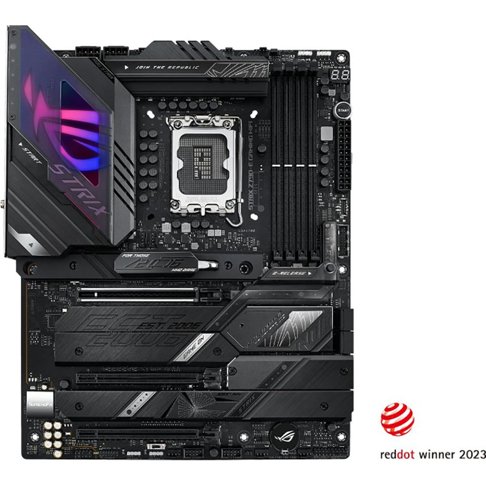 ASUS ROG STRIX Z790-E Gaming Motherboard with WiFi 6, Intel LGA 1700 Socket, DDR5, PCIe 5.0 - Perfect for High-Performance Gaming PCs and Content Creation Workstations