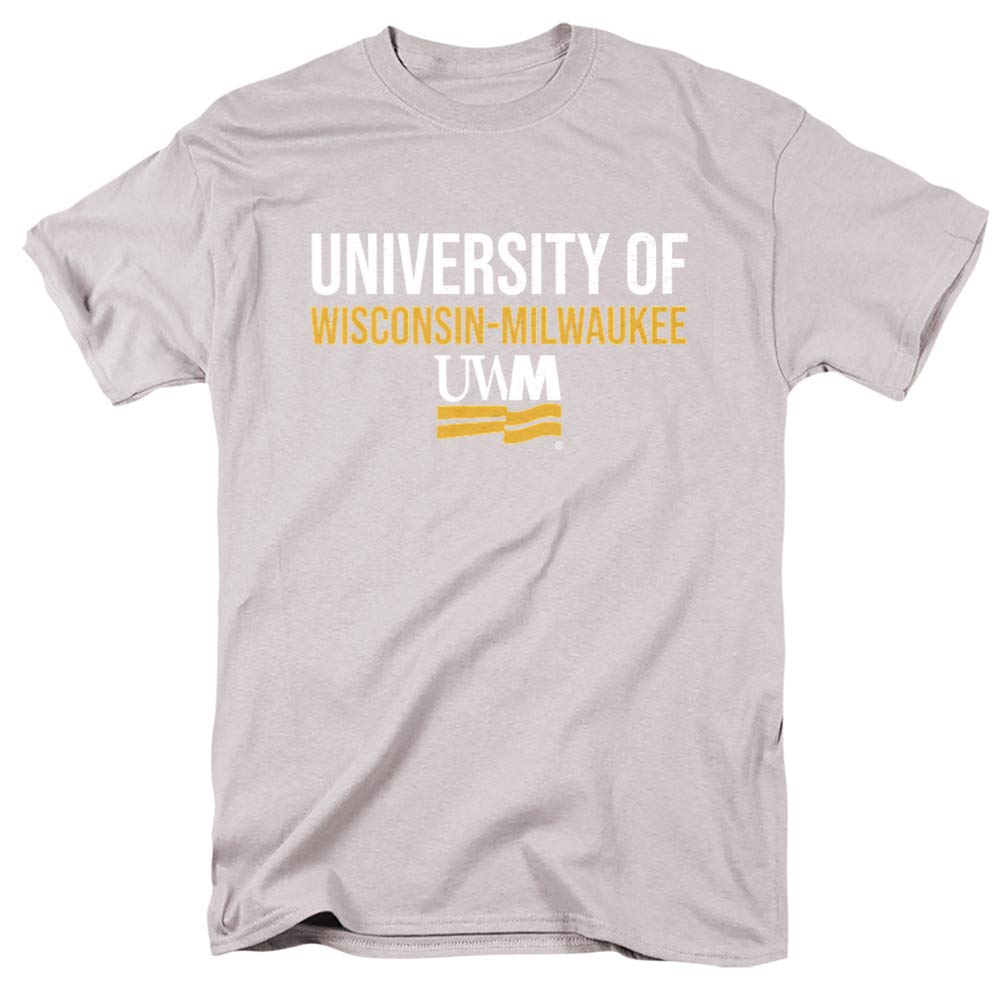 University of Wisconsin-Milwaukee Official Stacked Unisex Adult T-Shirt | Comfortable Cotton Tee for Alumni & Fans | Perfect for Game Day, Campus Wear & School Spirit