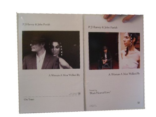 PJ Harvey & John Parish 'A Woman A Man Walked By' Official Music Poster - Vintage Band Wall Art for Bedroom, Living Room & Music Studio Decor