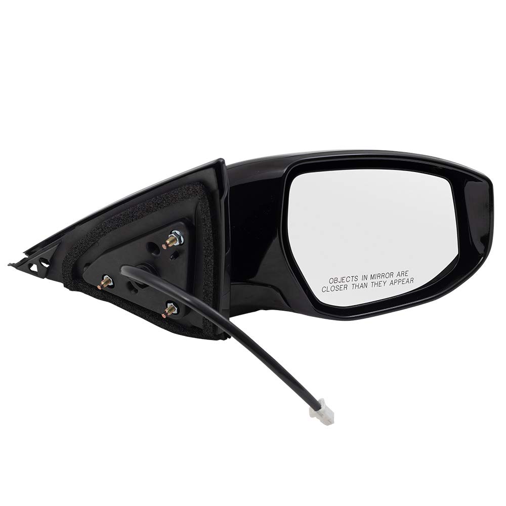 Replacement Power Side Mirrors for 2016-2018 Nissan Maxima - Heated with Turn Signal - Driver & Passenger Set (Part #96302-9DD1C & 96301-9DD1C) - Perfect for Winter Driving and Enhanced Safety