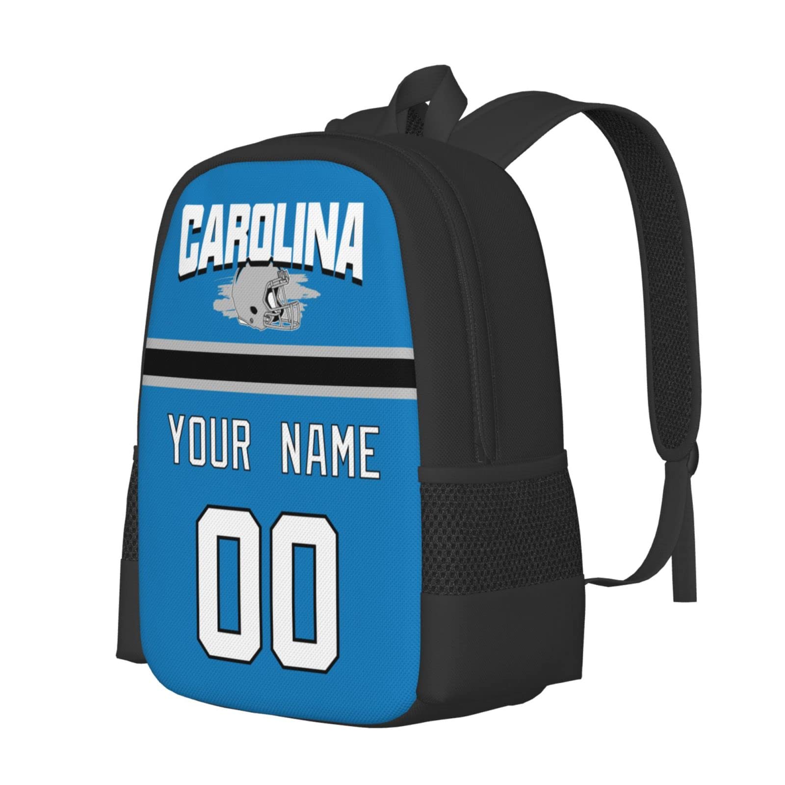 Custom Personalized ANTKING Carolina Backpack with Name & Number - Durable School, Travel & Work Backpack for Men & Women - Perfect Gift for Students, Professionals & Outdoor Enthusiasts
