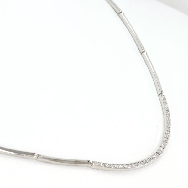 18K White Gold Diamond Necklace for Women - Elegant & Luxurious Jewelry Gift for Anniversary, Wedding, Valentine's Day