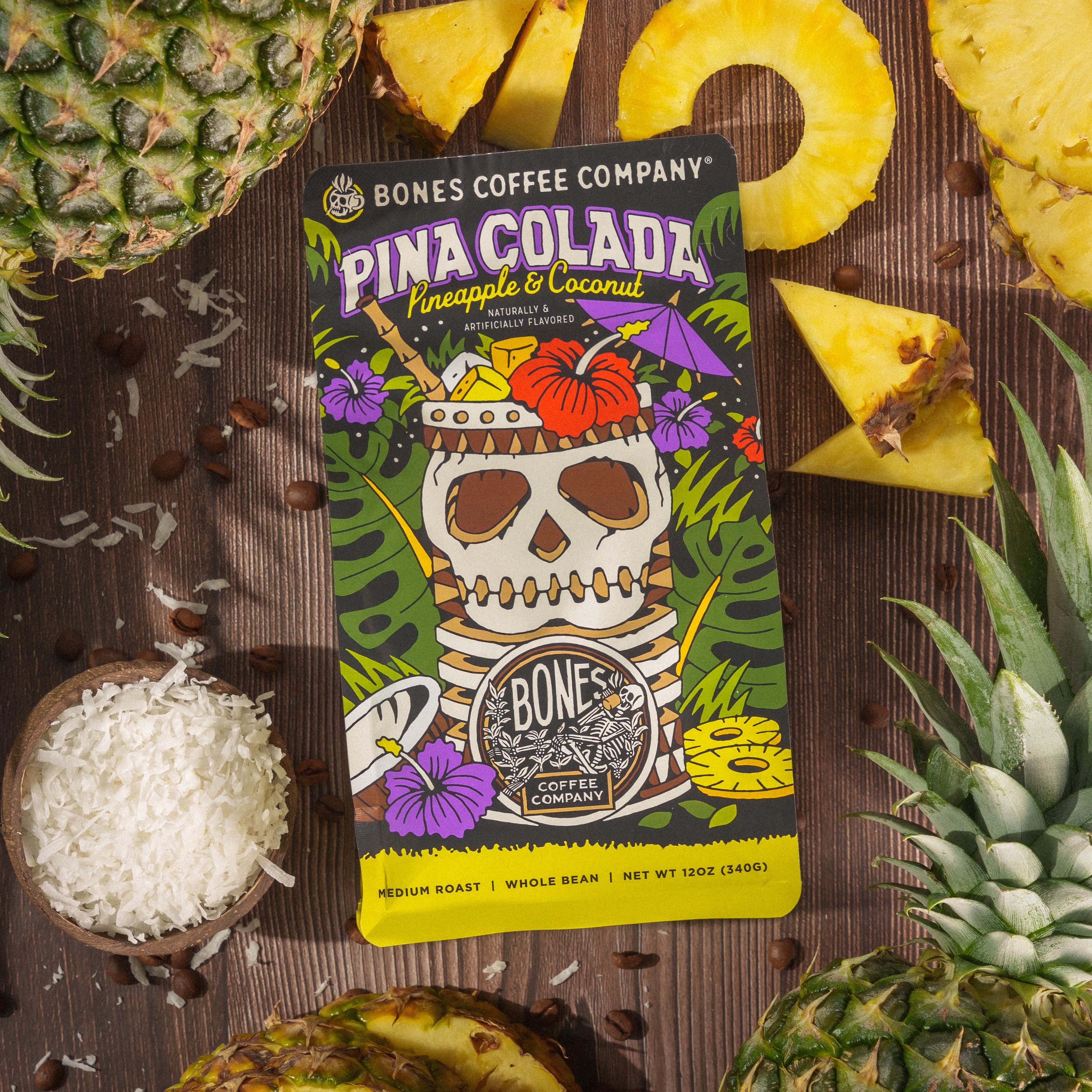 Refreshing Pina Colada Mix - 12oz Can | Perfect for Summer Parties, Beach Trips & Tropical Cocktails