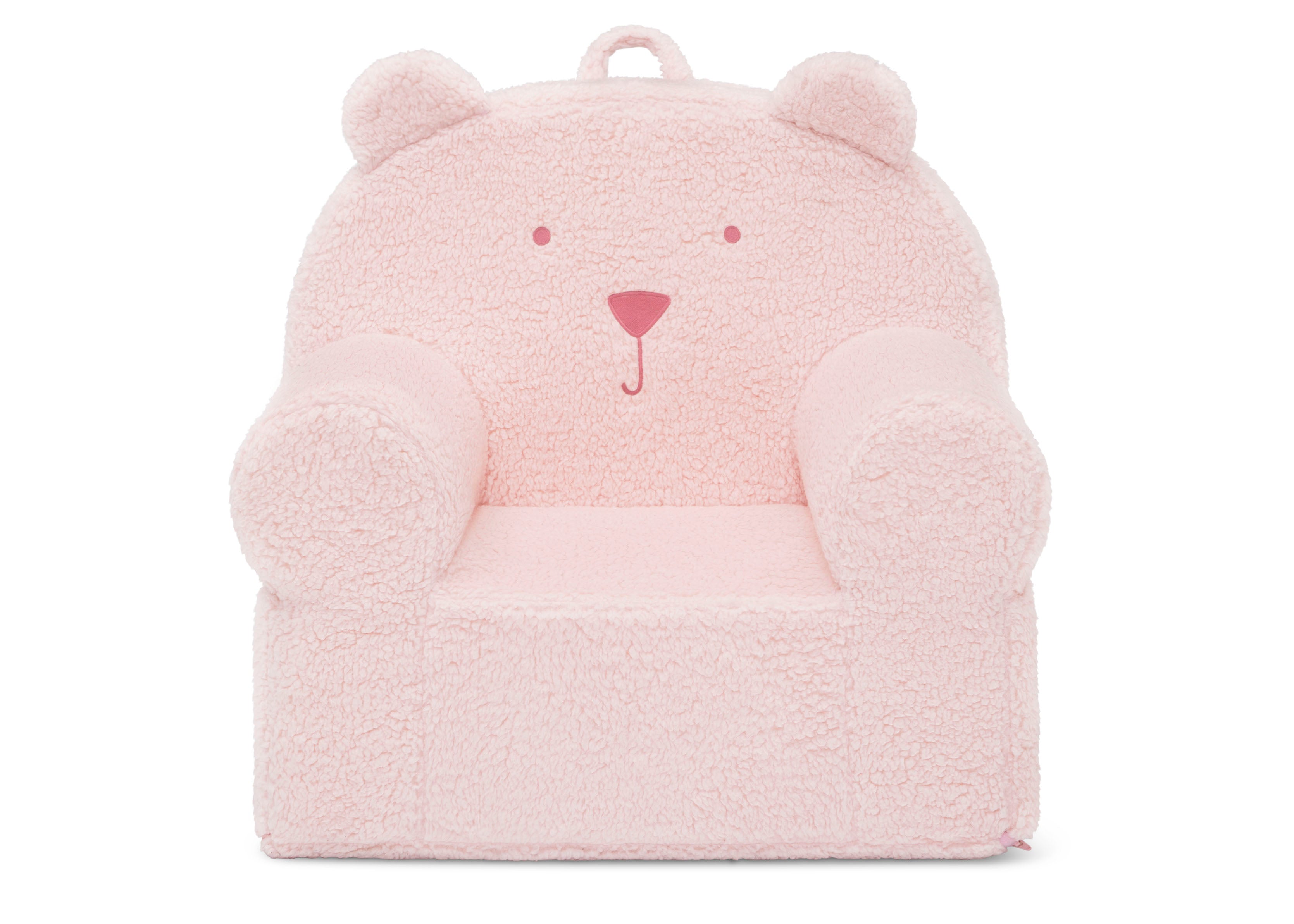 Cozy BabyGap Sherpa Bear Chair - Soft Plush Kids Armchair for Nursery, Bedroom & Playroom - Perfect for Reading, Relaxing & Playtime