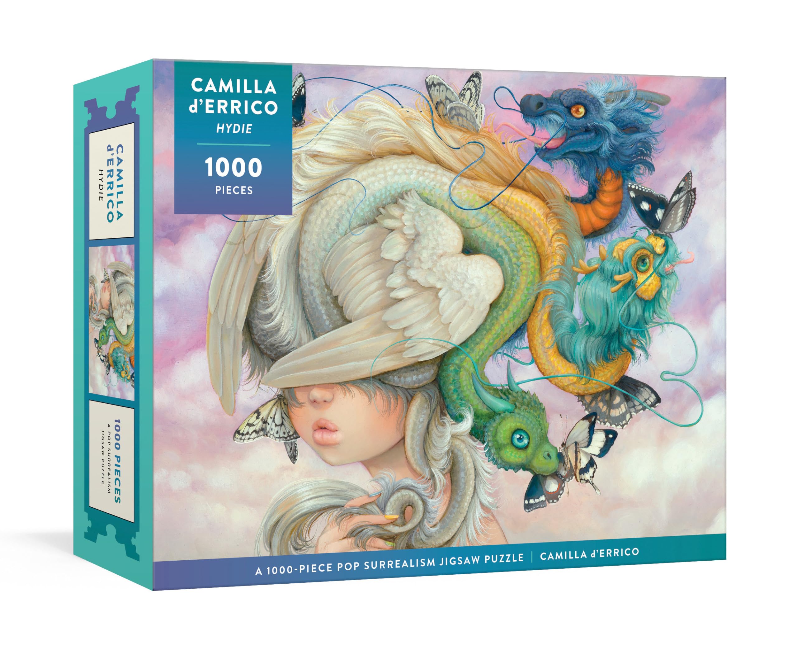 Camilla D'Errico's Hydie: 1000-Piece Pop Surrealism Manga Jigsaw Puzzle for Adults & Kids - Perfect for Family Game Nights, Art Therapy & Home Decor