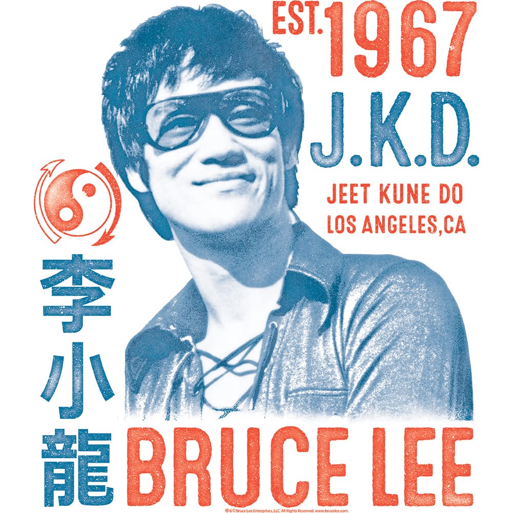 Bruce Lee Jeet Kune Do T-Shirt - Vintage 1967 Martial Arts Graphic Tee for Men - Perfect for Training, Streetwear & Fan Gifts