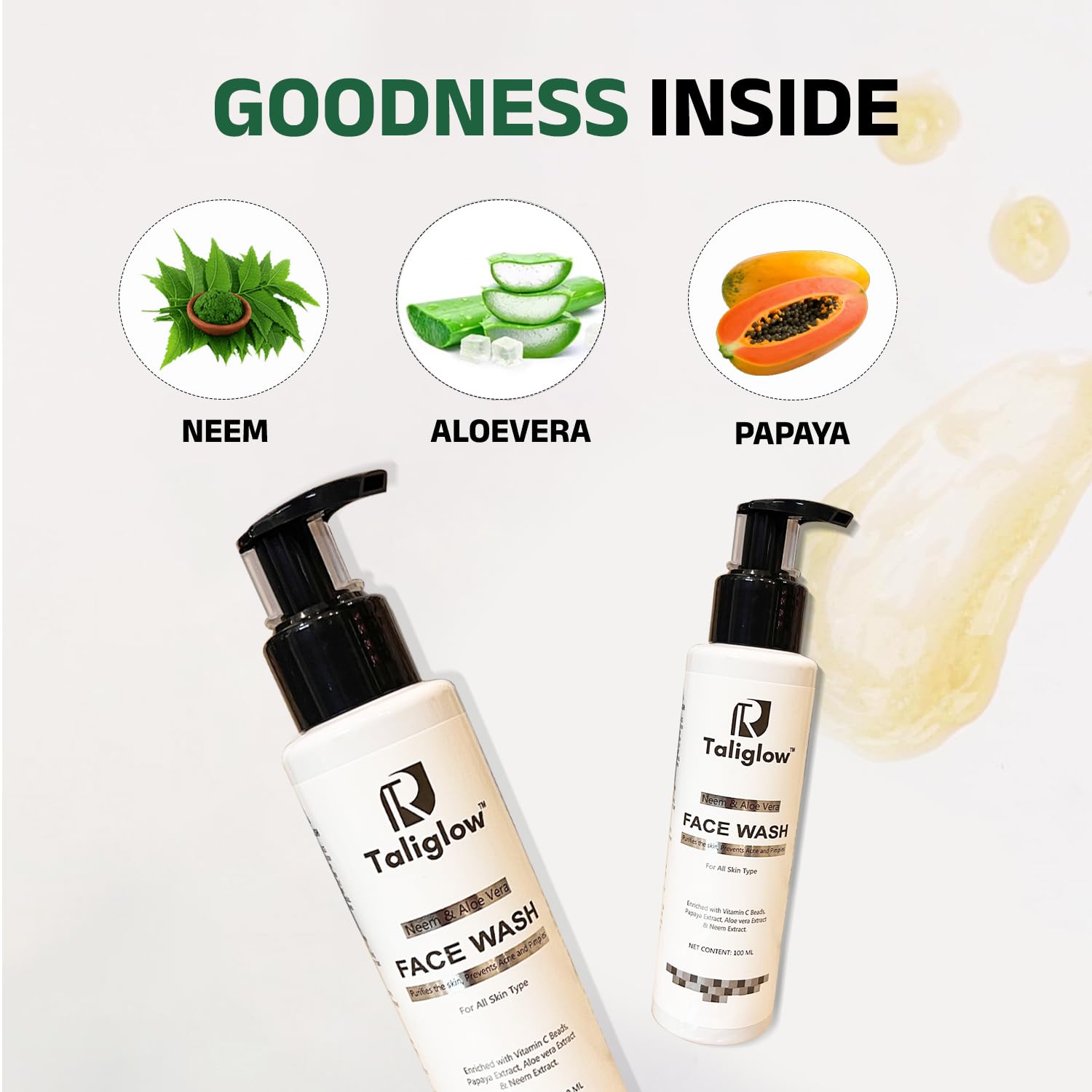 Best Vitamin C Face Wash for Brightening & Anti-Aging - Gentle Cleanser for Glowing Skin - Morning & Night Skincare Routine