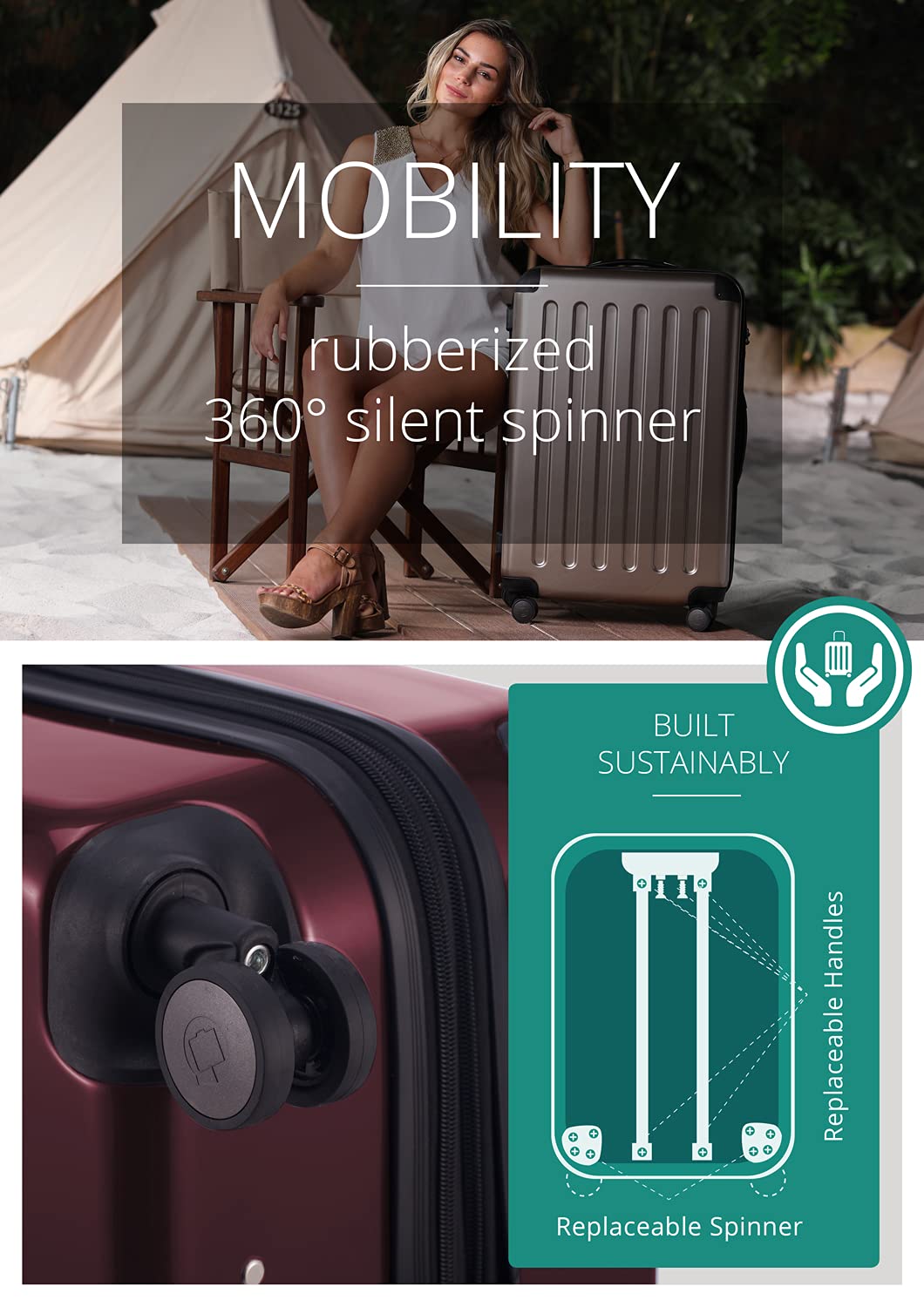 Premium Hauptstadtkoffer Hand Luggage 75cm/29.7