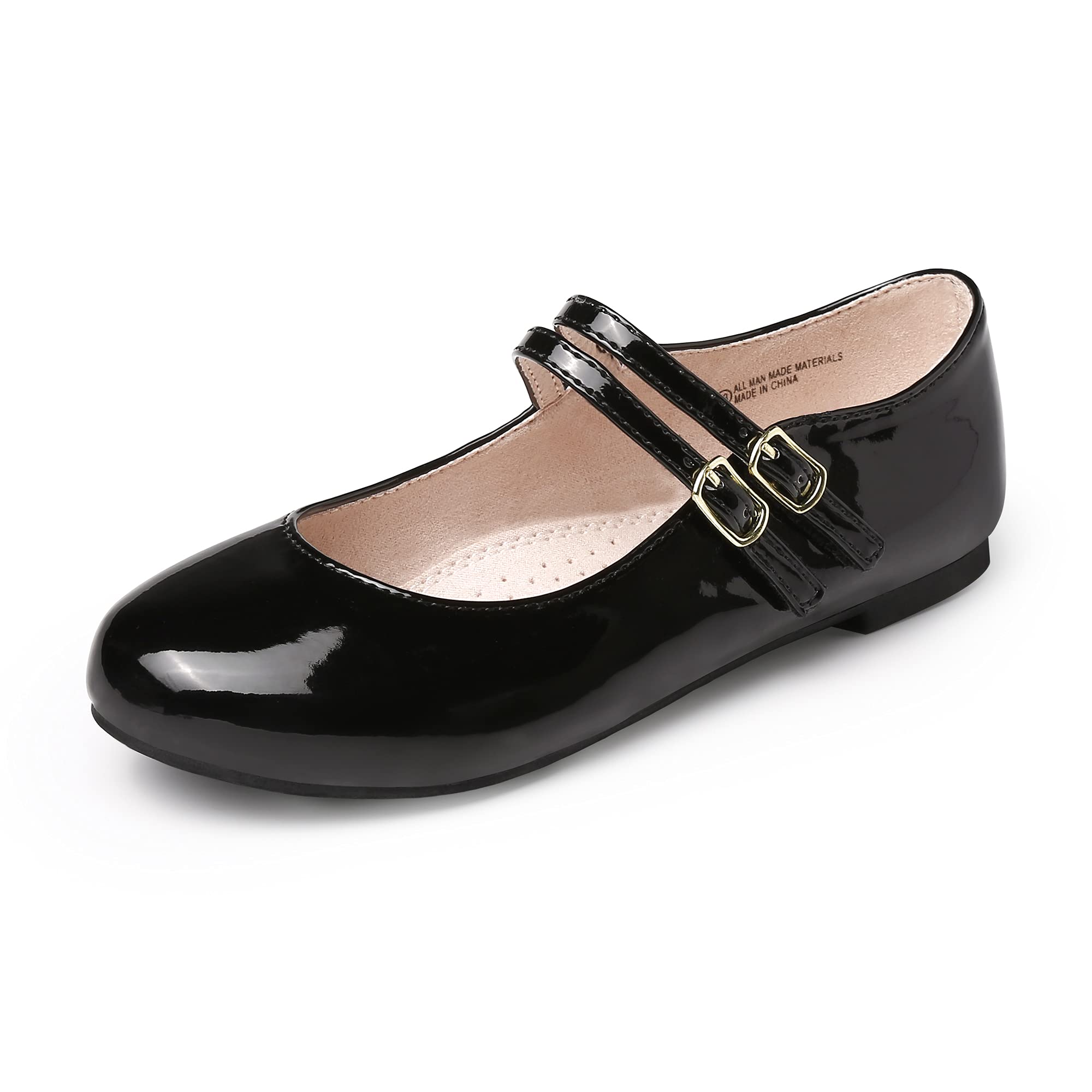 Girls Mary Jane Dress Shoes | Ballet Flats for Toddlers & Kids | Princess Wedding & School Shoes | Perfect for Special Occasions, Parties & Everyday Wear