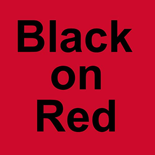 Tze-421 Black on Red