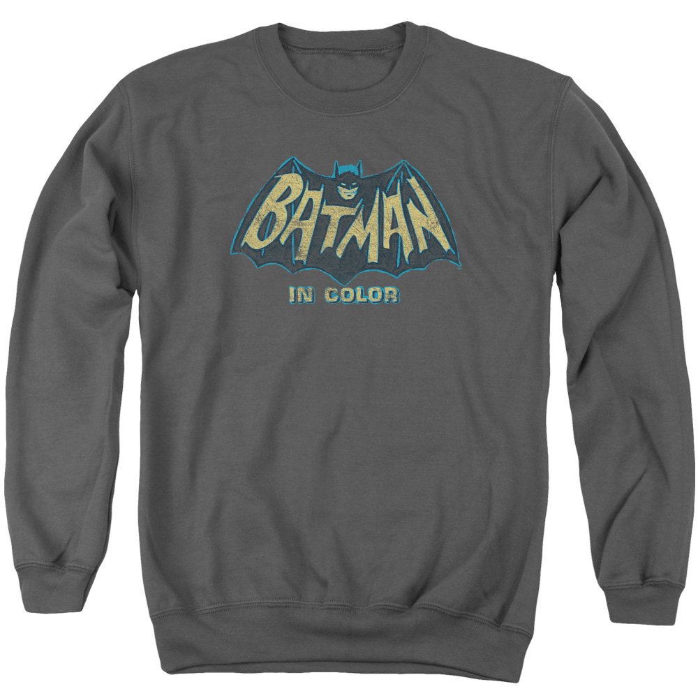 Batman Classic TV Color Unisex Crewneck Sweatshirt for Men & Women | Casual Wear, Cosplay, Superhero Fan Gift