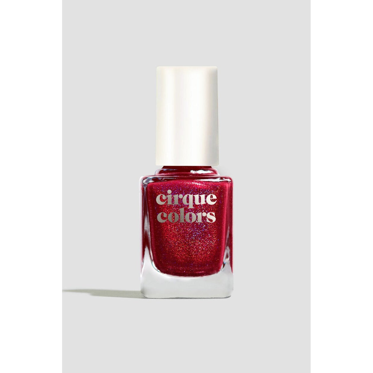 Cirque Colors Ruby Red Nail Polish - 0.37 oz Long Lasting Vegan & Cruelty Free Nail Lacquer for Manicure & Pedicure - Perfect for Parties, Weddings & Special Occasions