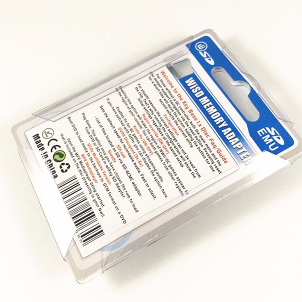 Nintendo Gamecube NGC Wii SD Memory Card Adapter - High-Speed Converter for Video Game Storage & Backup - Perfect for Gaming Consoles & Homebrew Applications