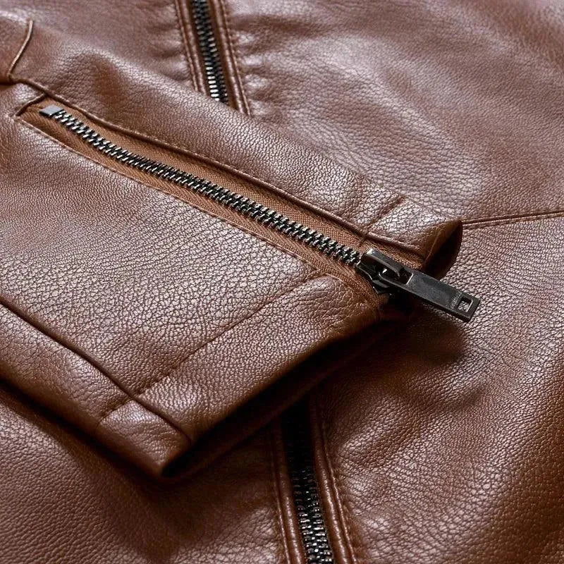 Men's Slim Fit Motorcycle Jacket - Lightweight Protective Riding Gear for Street Bikes & Cruisers | Perfect for Commuting & Weekend Adventures