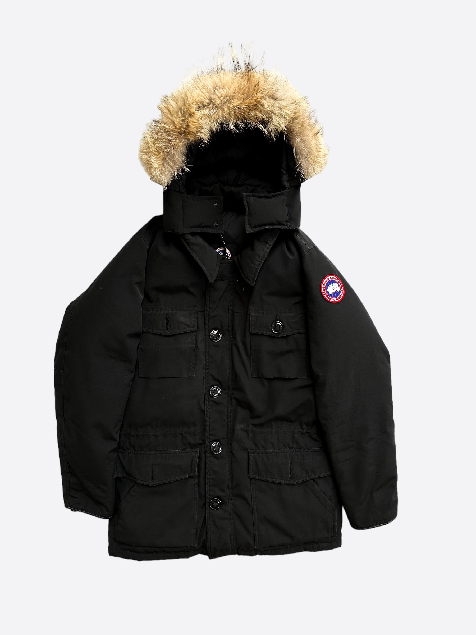 Canada Goose Black Banff Men's Jacket - Premium Winter Parka for Extreme Cold Weather - Perfect for Skiing, Snowboarding & Outdoor Adventures