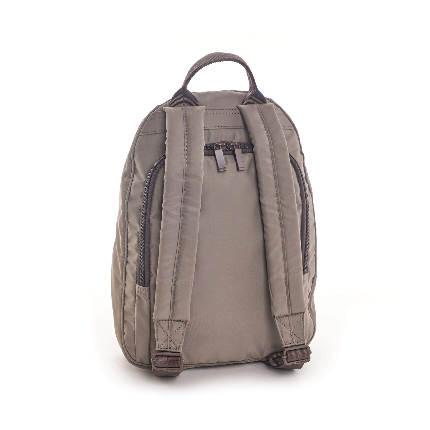 Hedgren Vogue RFID Blocking Anti-Theft Backpack for Women - Stylish Sepia/Brown Travel Laptop Bag - Perfect for Work, Commute & College Campus Use